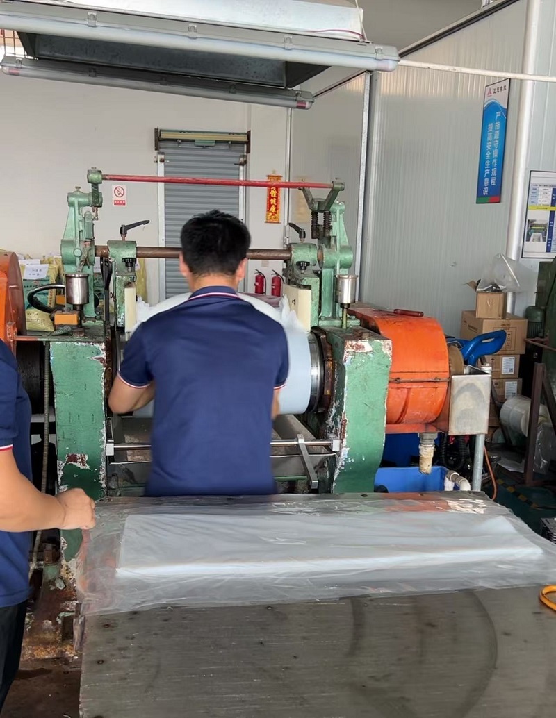 Composição de borracha de silicone na fábrica de borracha ZHENGGUAN