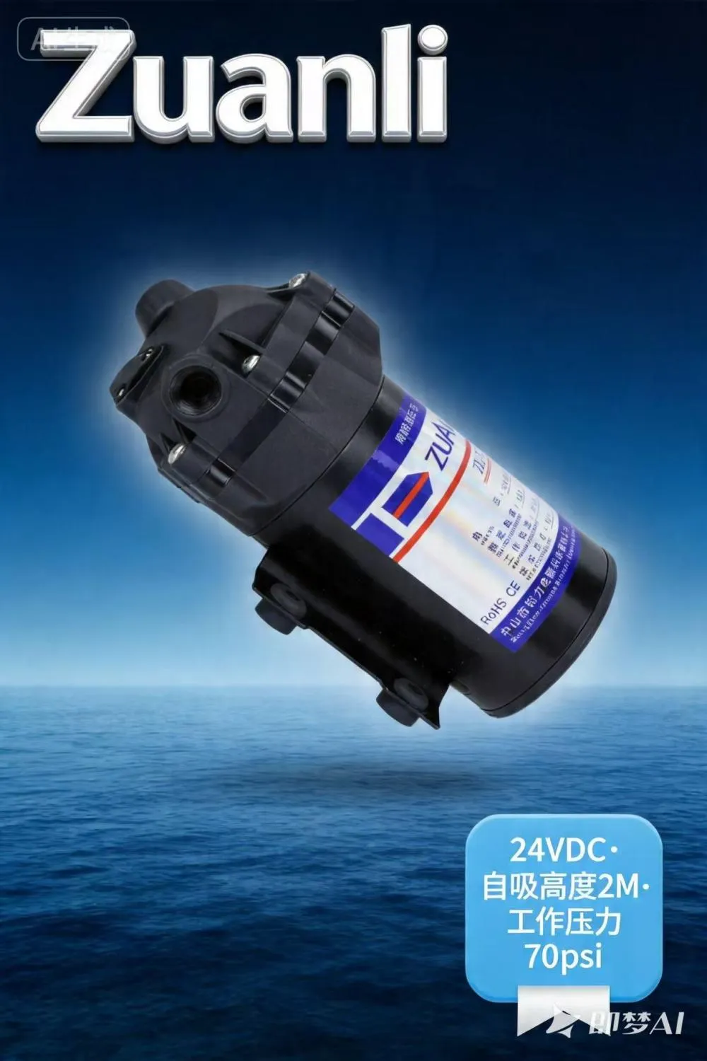 Hoje o contêiner carregando a bomba de reforço do purificador de água Zuanli é enviado para exportação!