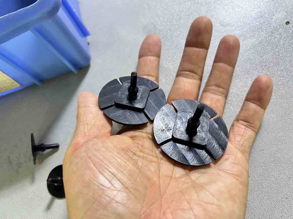 Conjunto de válvulas de bomba de água de borracha EPDM de grau ecológico - válvulas de sucção e descarga superiores para bombas de reforço de pressão